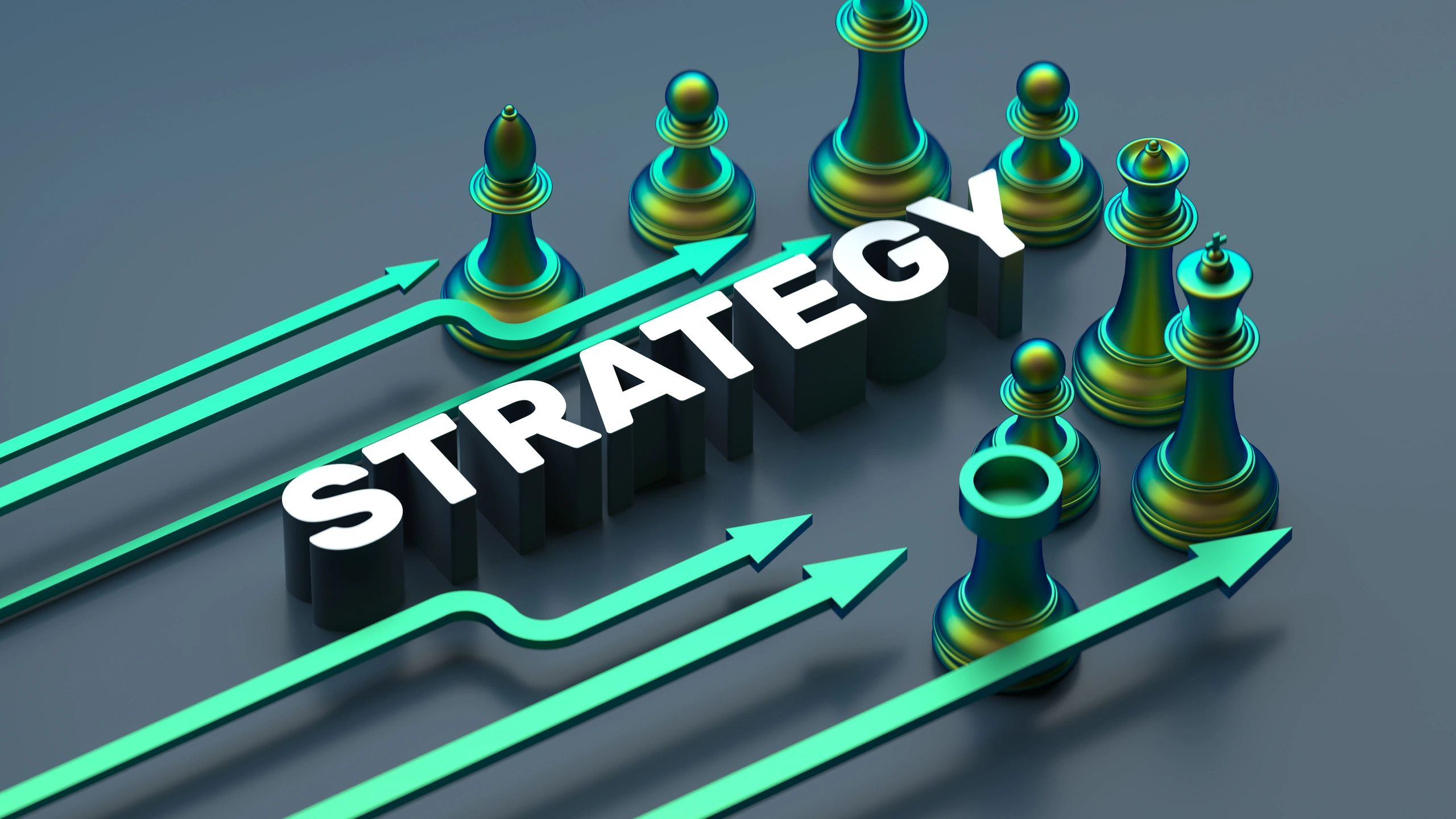Modern art illustration symbolizing leadership in research